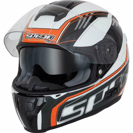 Spada SP16 Gradient Full Face Motorcycle Motorbike Helmet