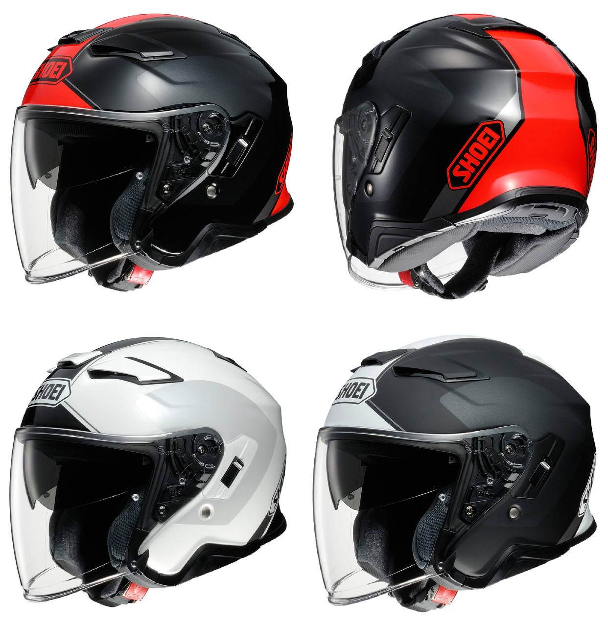 Shoei J-Cruise 2 Adagio Open Face Jet Motorcycle Helmet