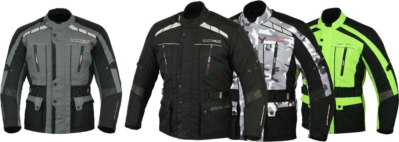 MBSmoto James Motorcycle Motorbike Waterproof Armour Mens Textile Touring Jacket