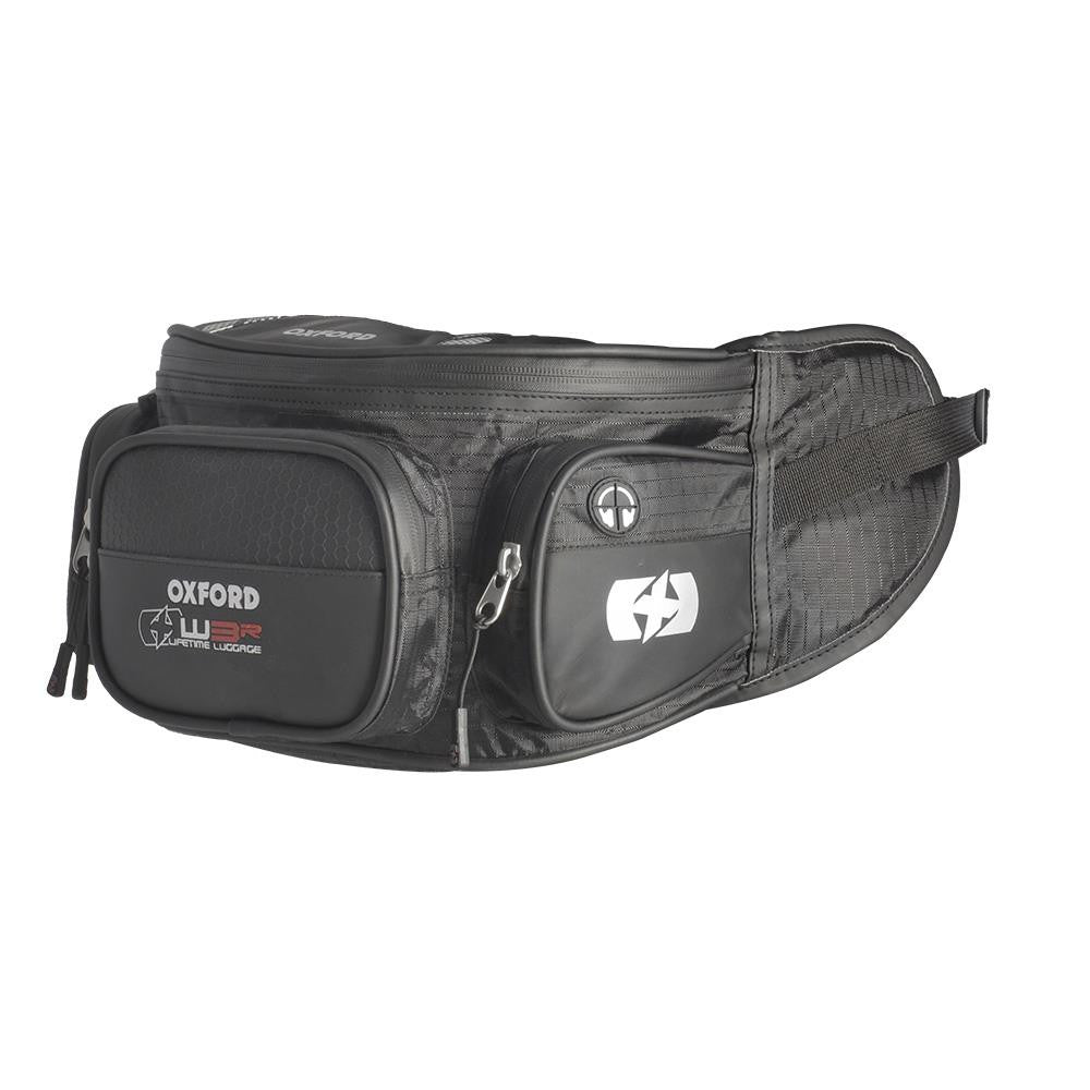 Oxford Motorcycle Luggage XW3 Waist Bag Black 3L