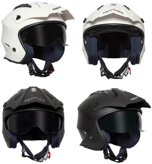 Spada Rock Open Face Trials Helmet