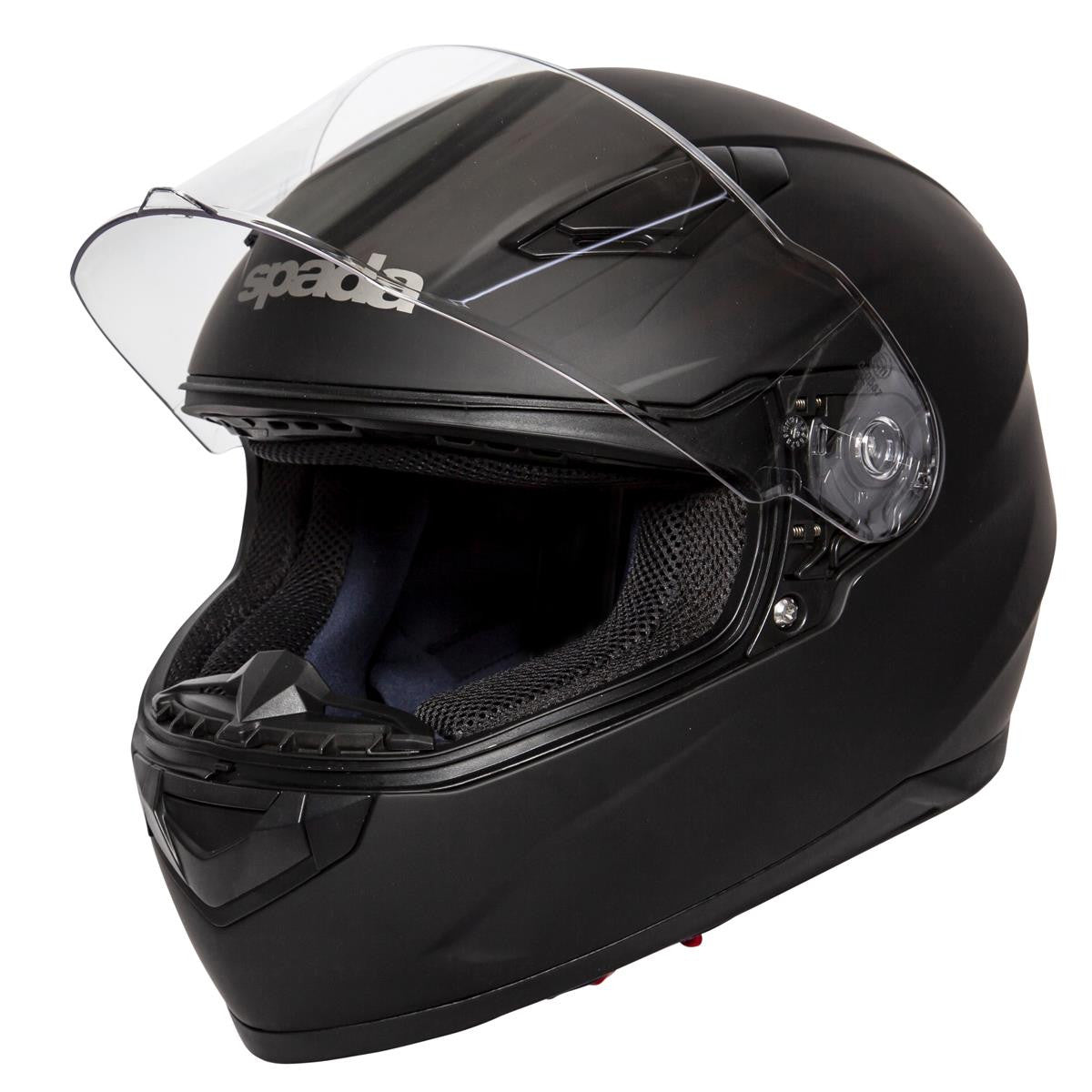 Spada Raiden Plain Full Face Biker Helmet