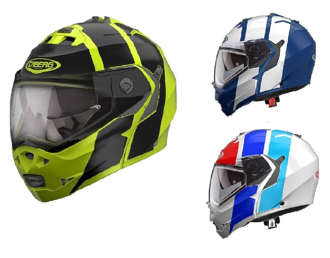 Caberg Duke 2 Impact Flip Up Modular Motorcycle Motorbike Touring Helmet