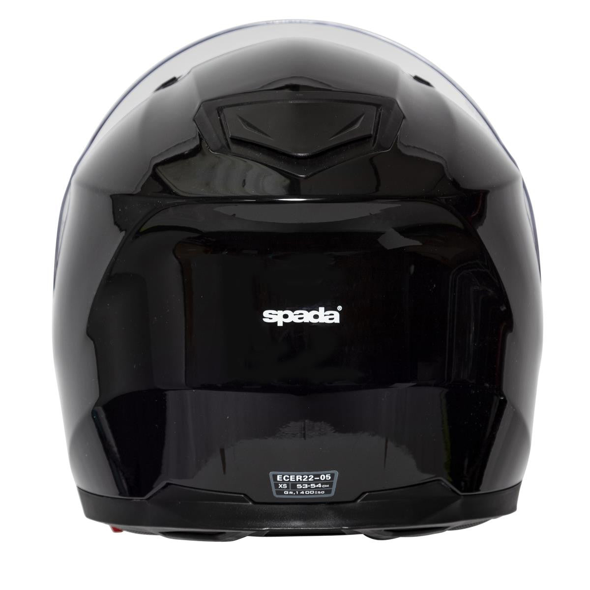 Spada SP17 Full Face Motorcycle Motorbike Helmet Black