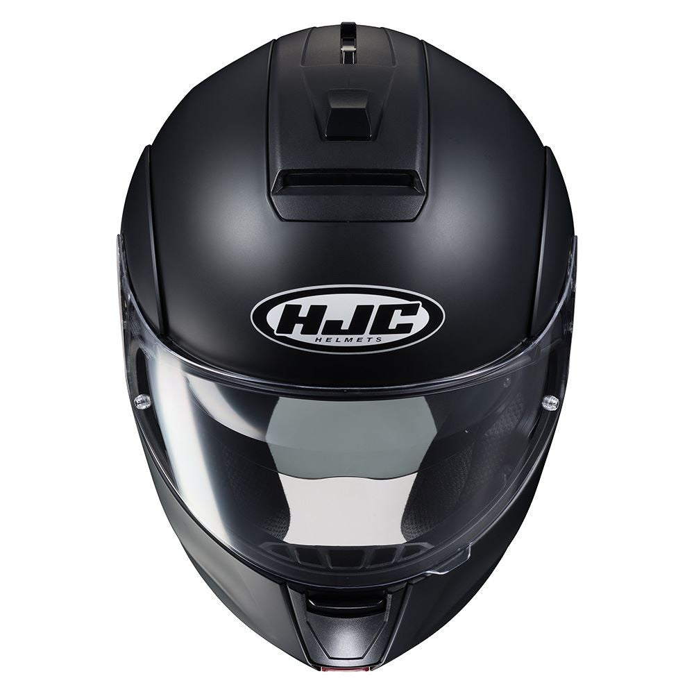 Hjc C90 Motorcycle Motorbike Plain Flip Up Modular Helmet