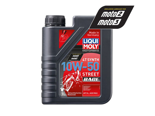 LIQUIMOLY OIL 4 STROKE - FULLY SYNTH - STREET RACE - 10W-50 1L 1502