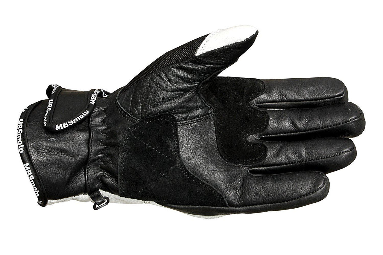 MBSmoto MBG34 Short Leather Sports Racing Motorcycle Gloves