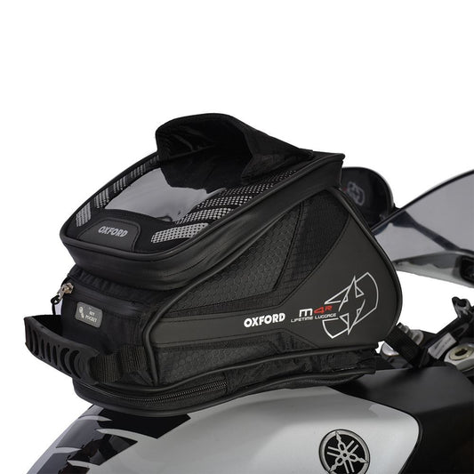 Oxford M4R Motorcycle Tank N Trailer Tail Pack Tank Bag Black