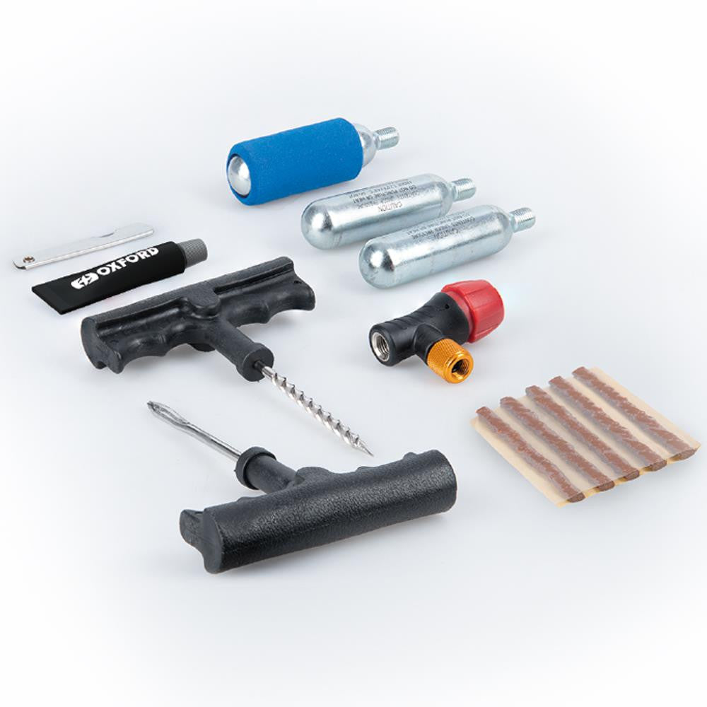 Oxford CO2 Tyre Repair Kit 1 Puncture Kit