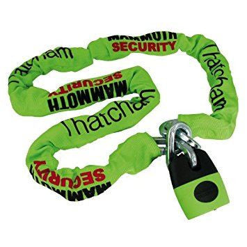 Thatcham Approved Mammoth Lock & Chain Length 1.8m - LOCM003