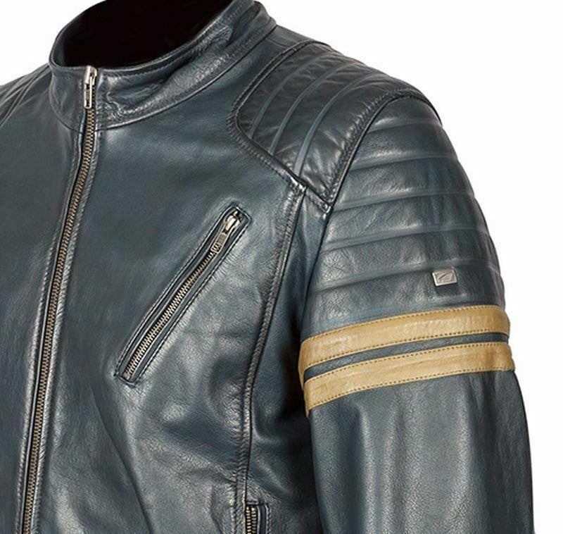 Spada Wyatt Motorcycle Motorbike Leather Jacket