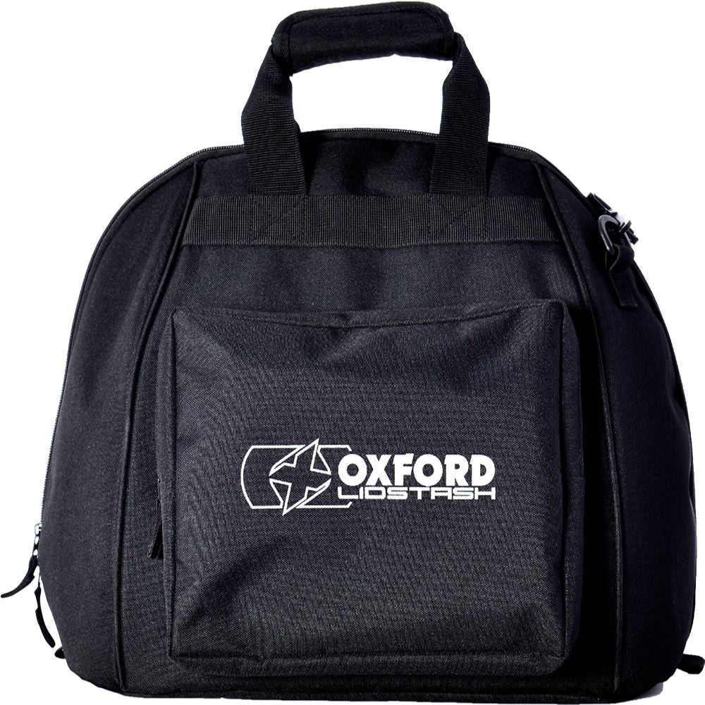 Oxford Lidstash Motorcycle Helmet Bag Black