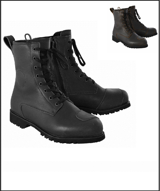 Oxford Merton Motorbike leather Boots