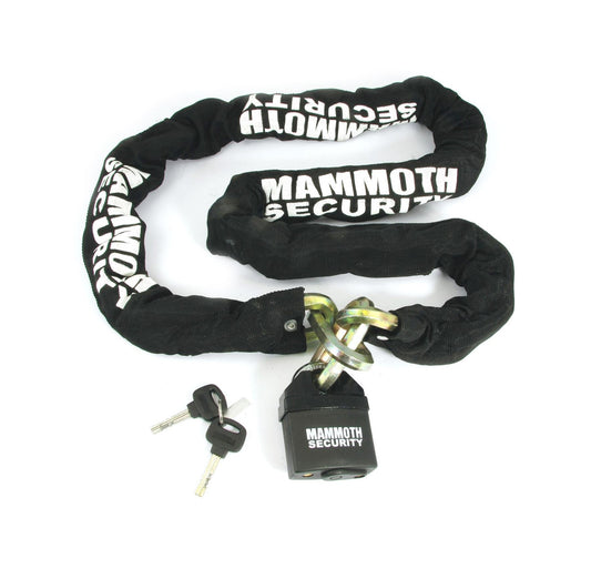 Mammoth 12mm Hexagon Security Lock & Chain 1m - LOCMAMSS02