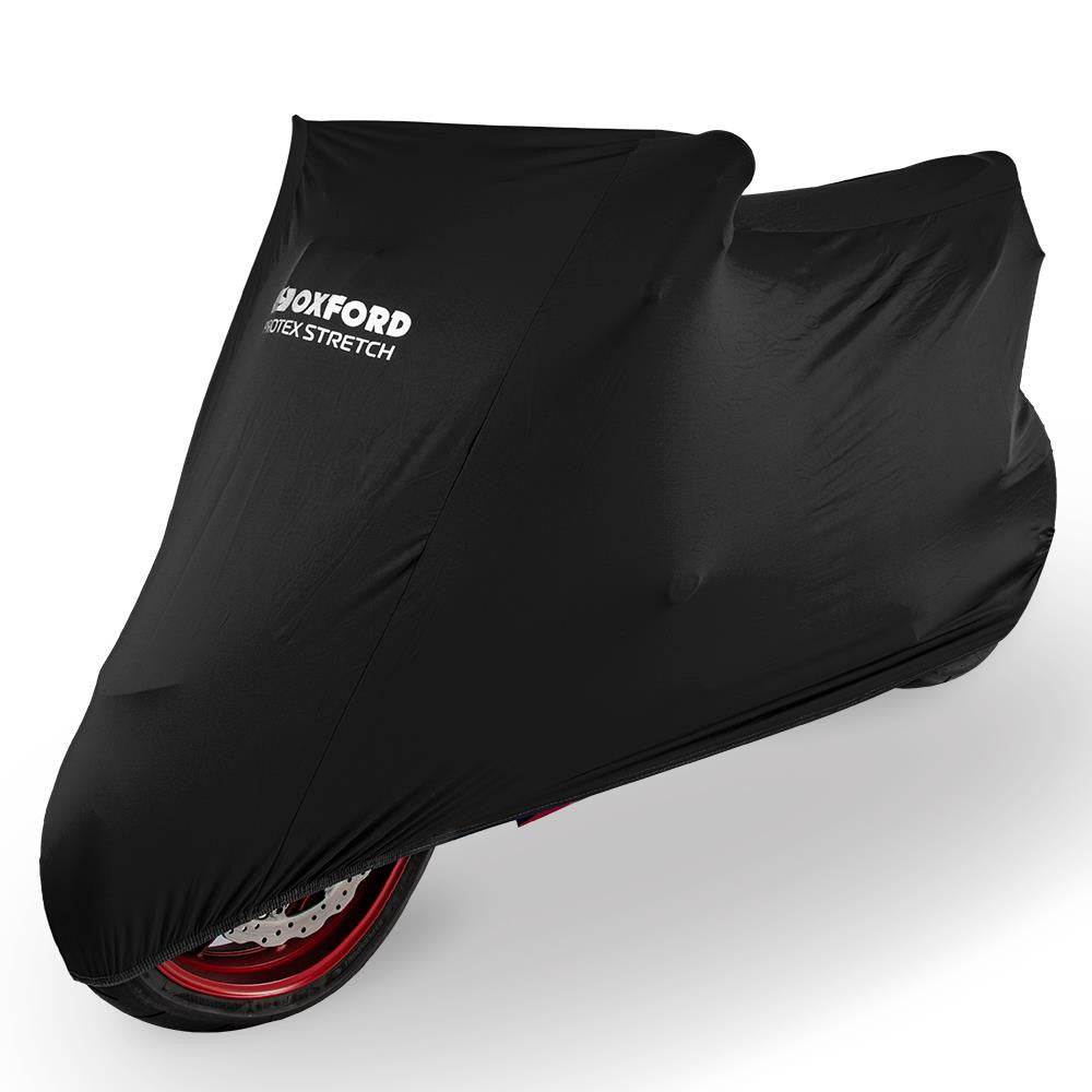 Oxford Protex Stretch Indoor Premium Stretch-Fit Bike Cover Black