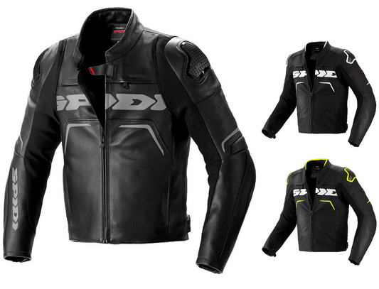 Spidi Evorider 2 CE Motorbike Leather Jacket