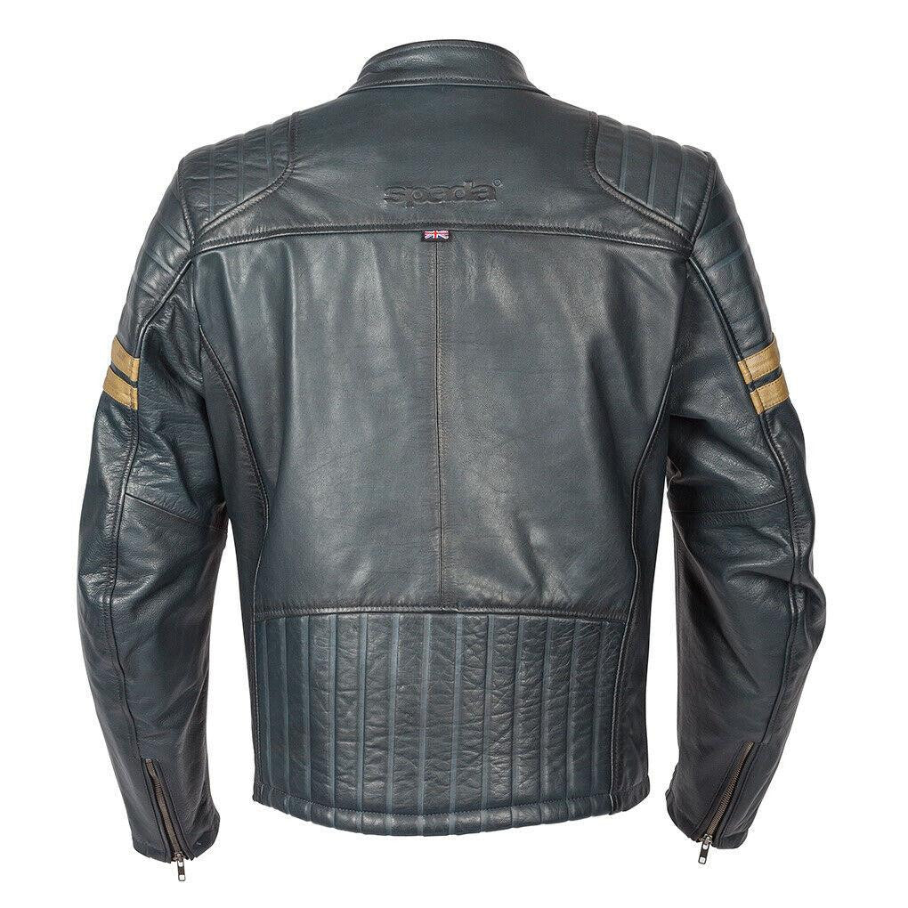 Spada Wyatt Motorcycle Motorbike Leather Jacket