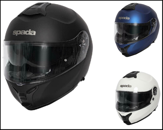 Spada Orion Flip Up Front Modular Motorcycle Helmet