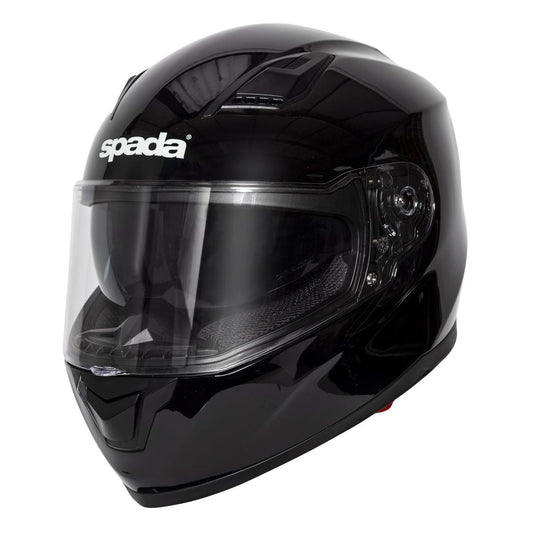 Spada SP17 Full Face Motorcycle Motorbike Helmet Black