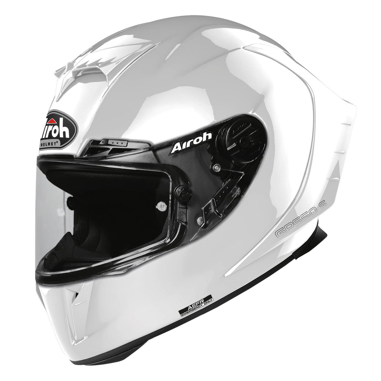 Airoh GP550 S Full Face Motorcycle Bike Helmet White Gloss