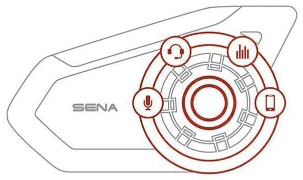 Sena 30k-02 M/C B/T Comm System with Mesh Intercom