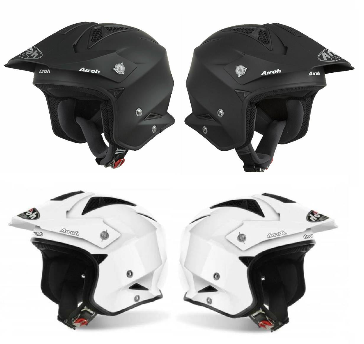 Airoh TRR S Trails Bike Open Face Motorcycle Helmet