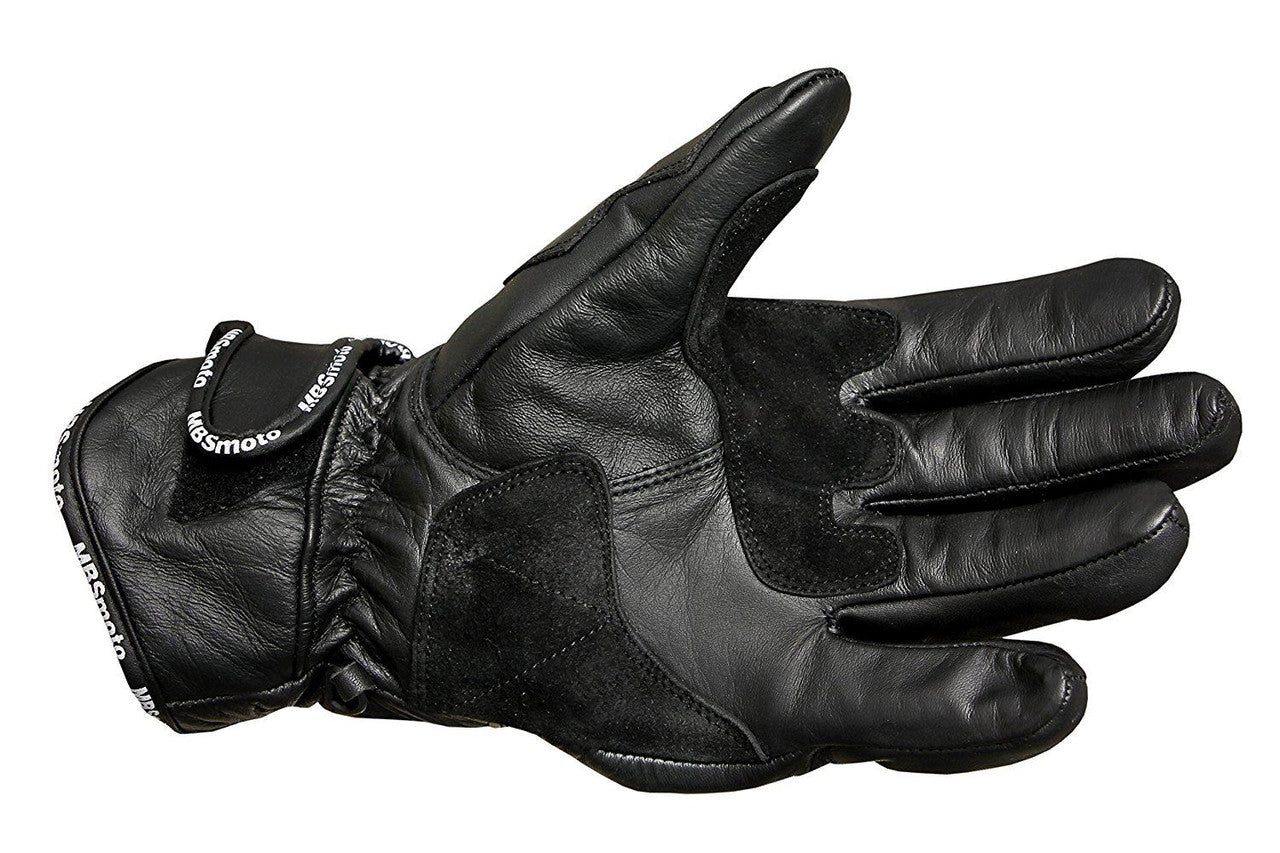 MBSmoto MBG35 Short Leather Sports Racing Motorcycle Gloves