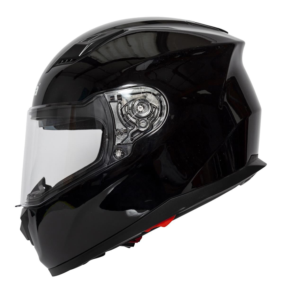 Spada SP17 Full Face Motorcycle Motorbike Helmet Black