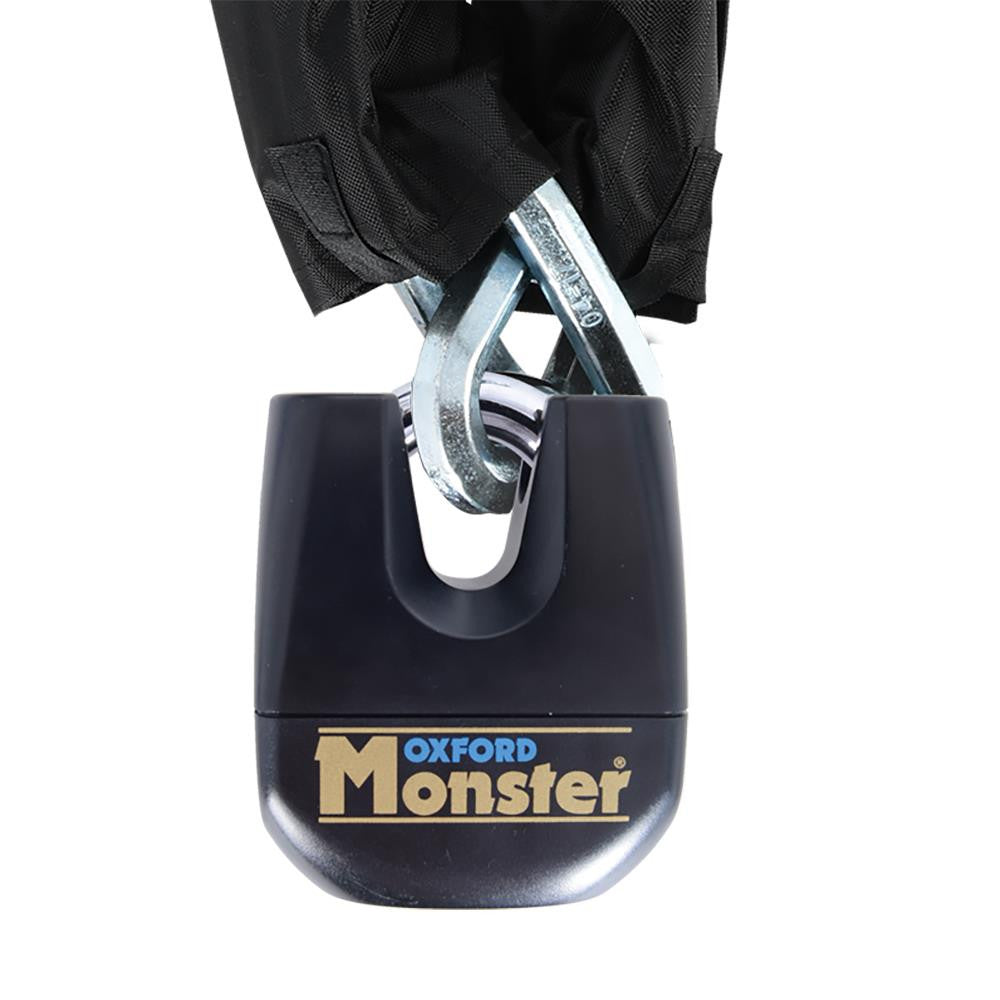 Oxford Monster Ultra Strong Motorcycle Motorbike Padlock