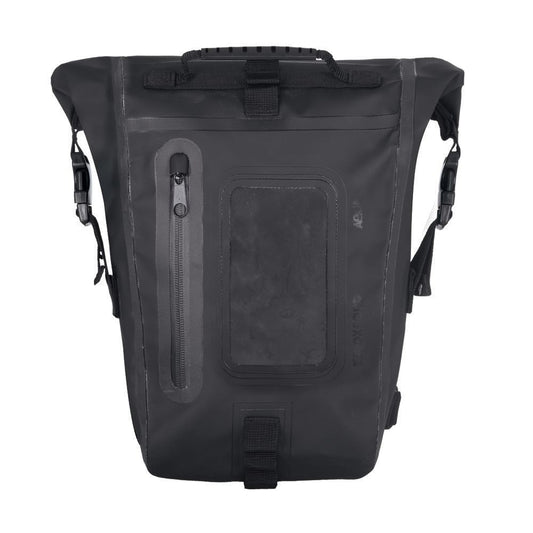 Oxford Aqua M8  waterproof  Roll Top Motorcycle Tank Bag Black