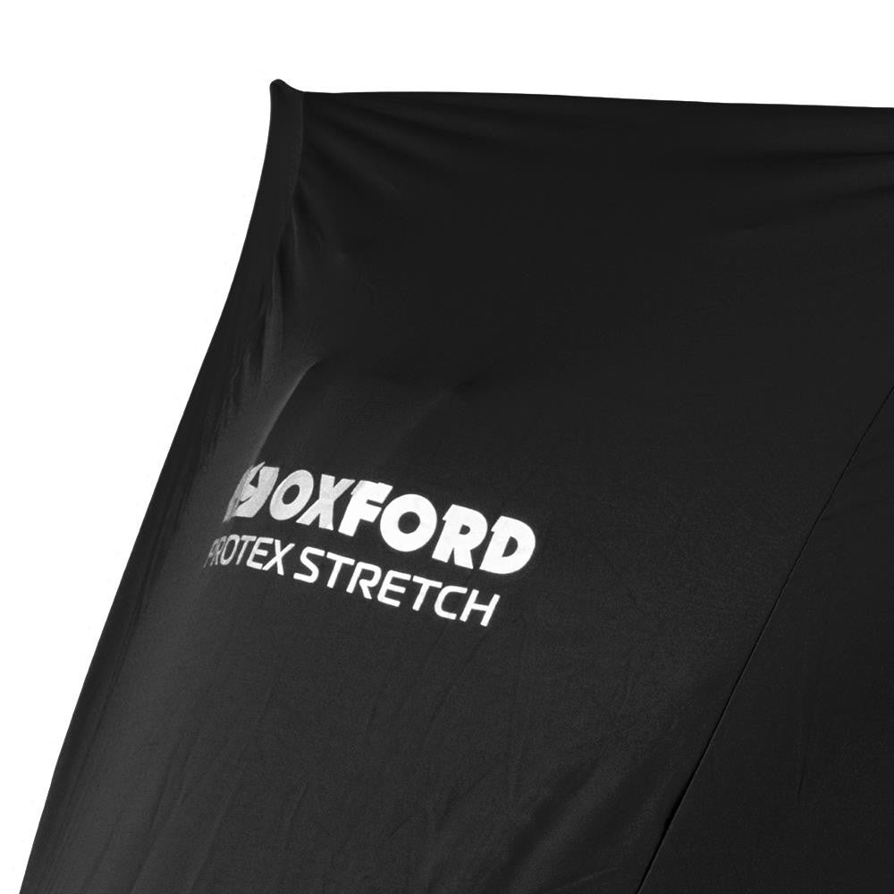 Oxford Protex Stretch Indoor Premium Stretch-Fit Bike Cover Black