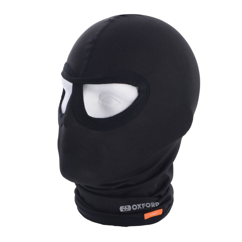 Oxford Sensitive Skin Motorcycle Balaclava Eyes Lycra Black