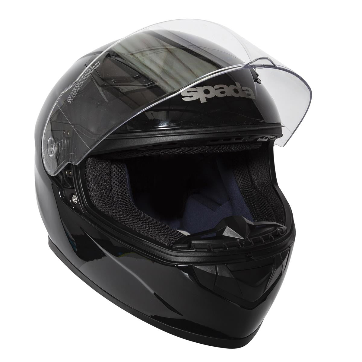 Spada Raiden Plain Full Face Biker Helmet