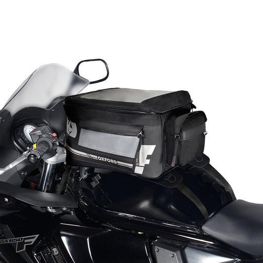 Oxford OL443 F1 Tank Bag Touring motorcycle Luggage 18L Black