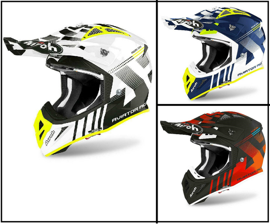 Airoh Aviator Ace Nemesi ATV Off Road Motocross Helmet