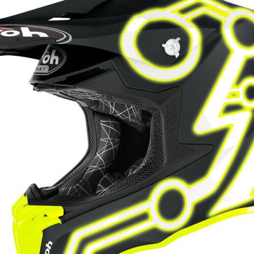 Airoh Twist 2.0 Off Road Helmet Black Yellow