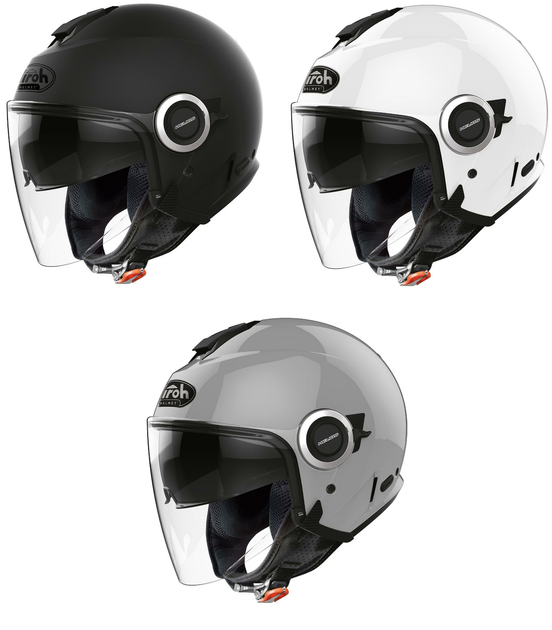 Airoh Helios Jet Open Face Motorcycle Motorbike Helmet