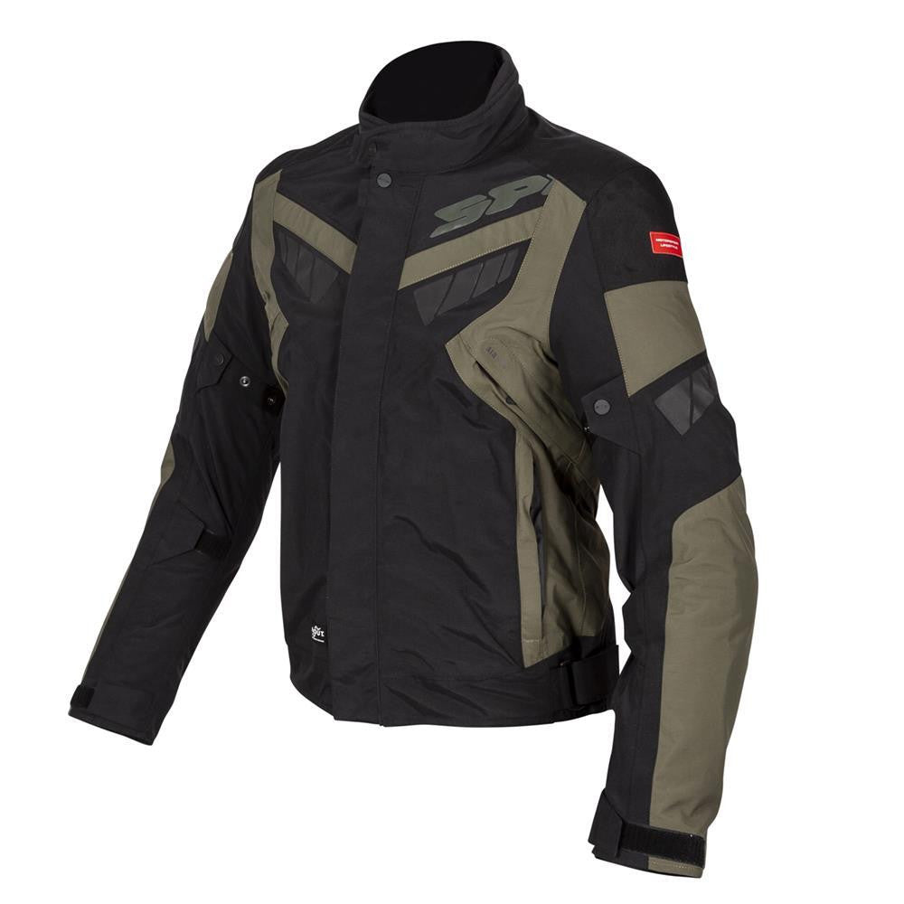 Spidi Freerider CE Waterproof Motorcycle Jacket Black Green