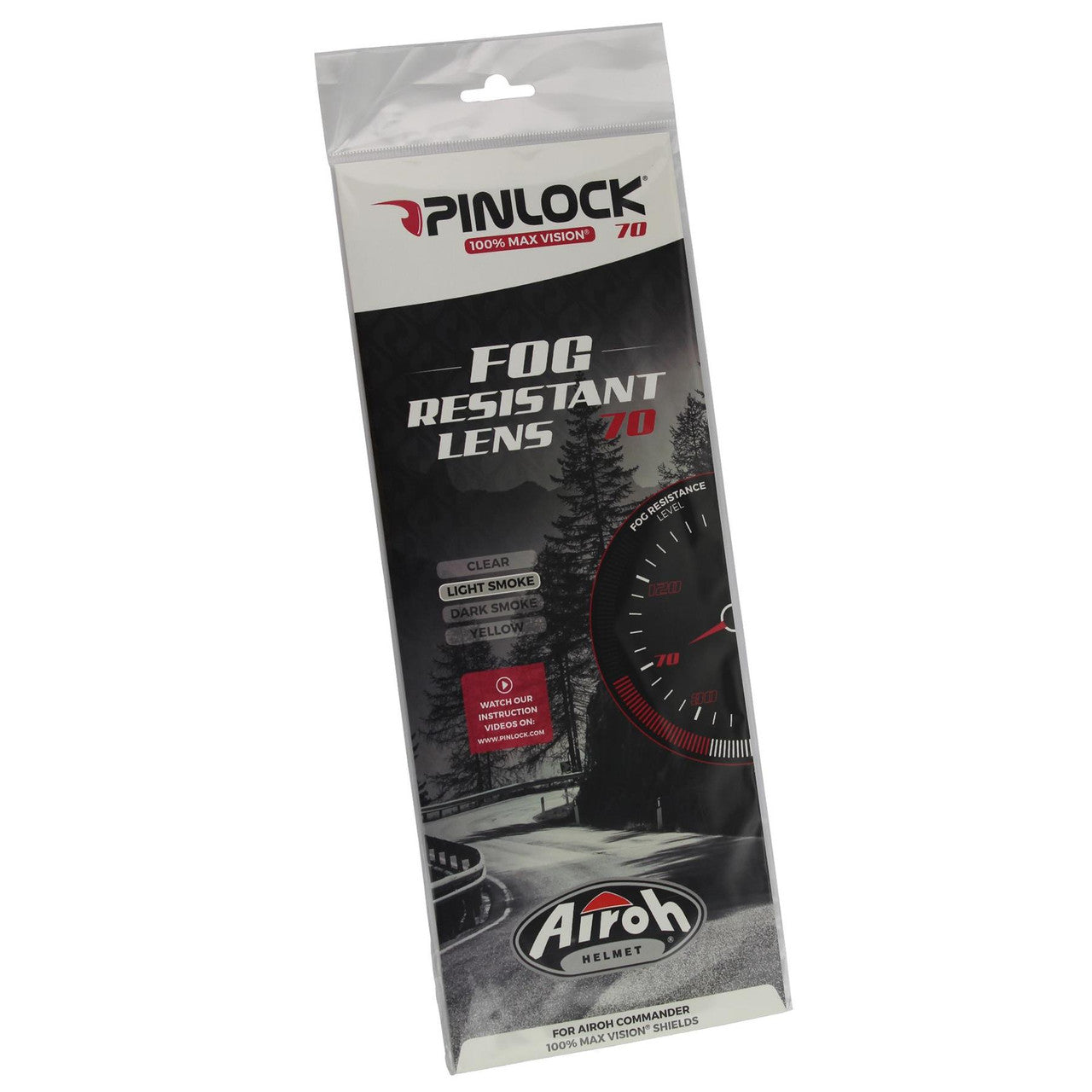 Airoh Commander Helmet Pinlock 70 Light Smoke