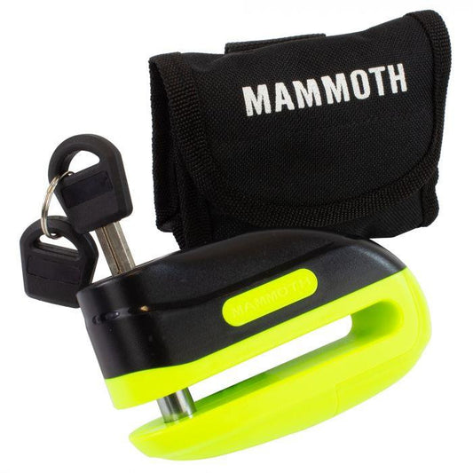 Mammoth Rogue Disc Lock 6mm Yellow - LOD6RGY