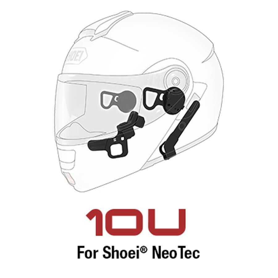 Sena Shoei Neotec 10U-SH-12 M/C B/T COMM System with Handlebar Remote