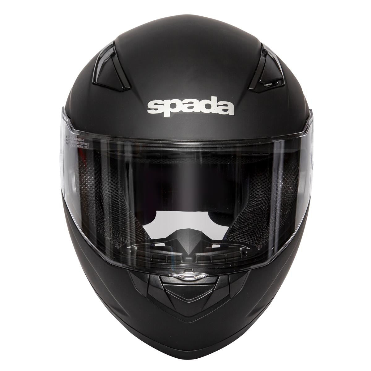 Spada Raiden Plain Full Face Biker Helmet