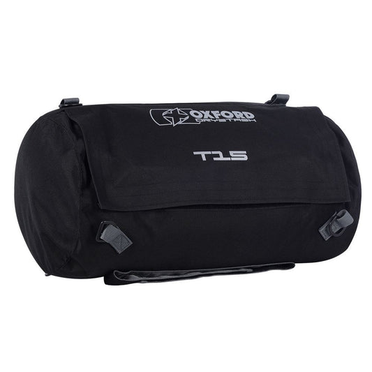 Oxford DryStash T15 WP Motorcycle Roll Bag Black