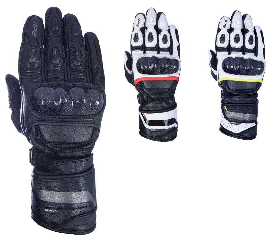 Oxford RP-2 2.0 Leather Motorcycle Motorbike Sports Gloves