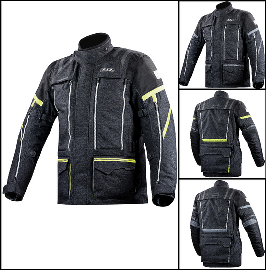 LS2 Nevada Man Waterproof Textile Touring Jacket