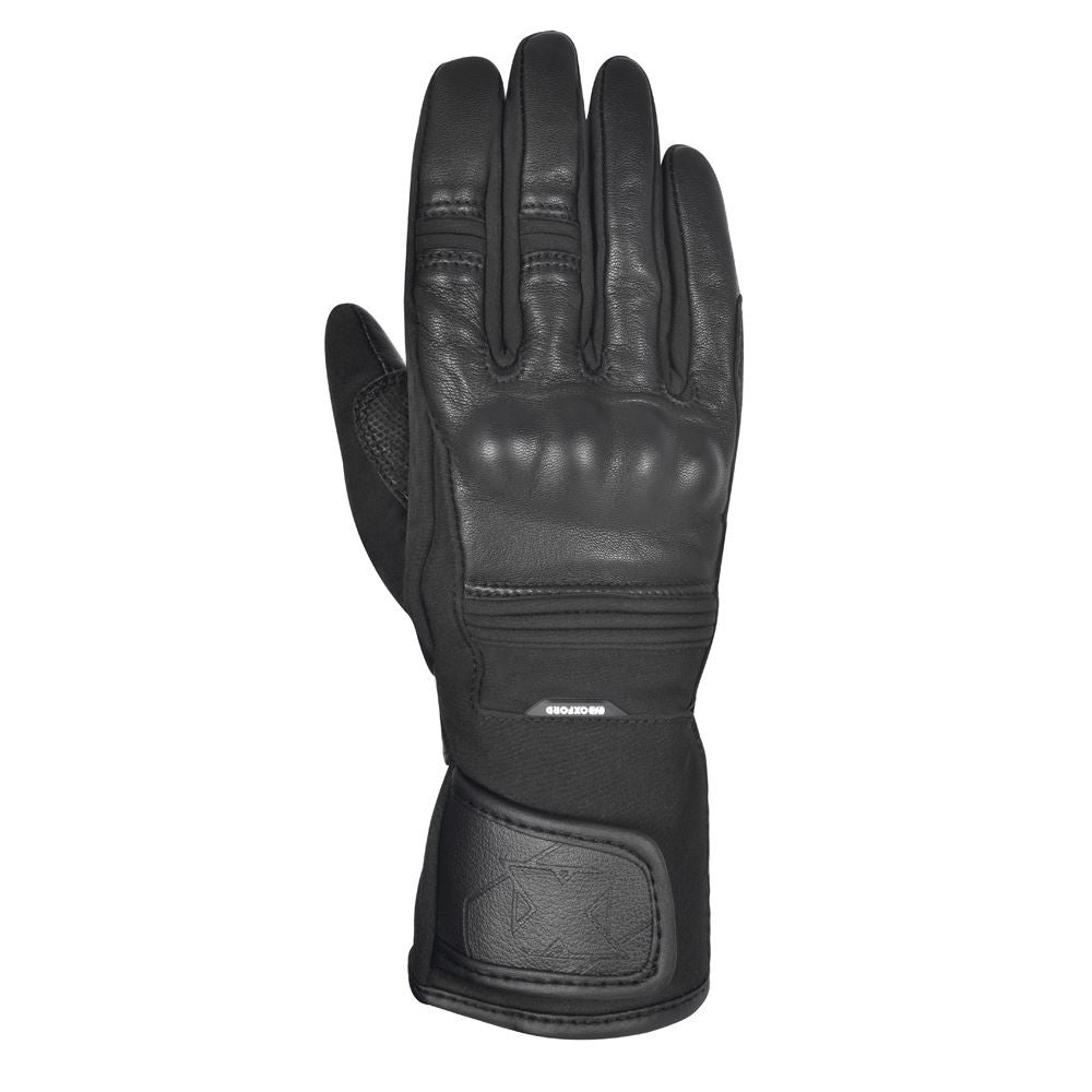 Oxford Calgary 1.0 Motorcycle Motorbike Women's Glove Black