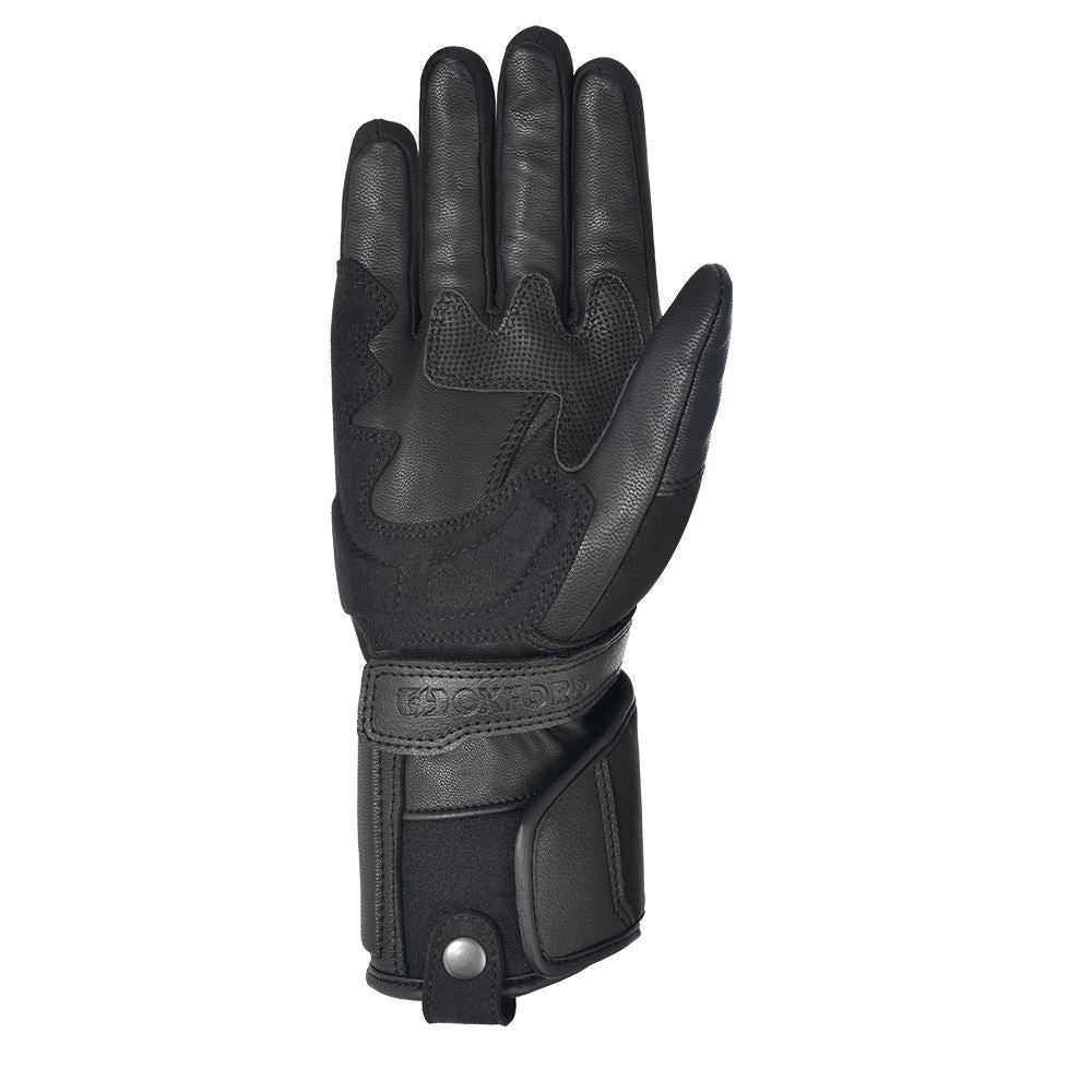 Oxford Ottawa 1.0 Women's Motorcycle Motorbike Glove Stealth Black