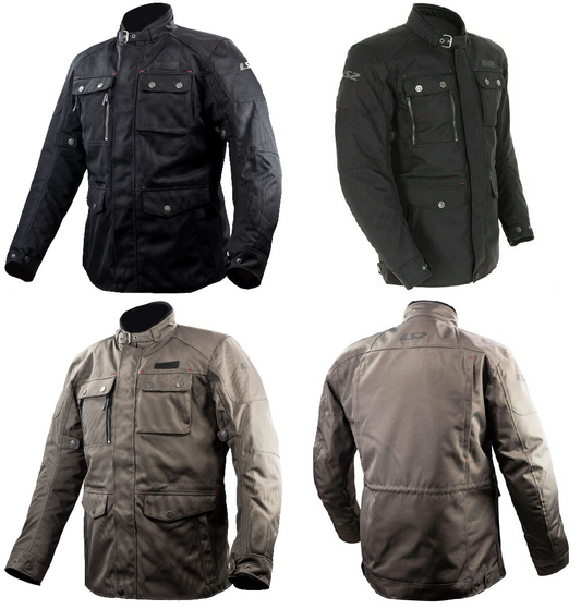 LS2 Bond Man Waterproof Vintage Textile Jacket