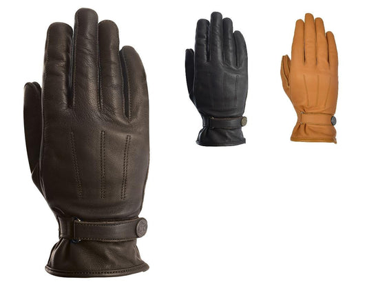 Oxford Radley Leather Women's Motorcycle Motorbike Gloves