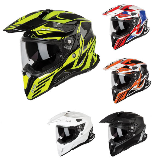 Airoh Commander Adventure Motorcycle Motorbike Helmet